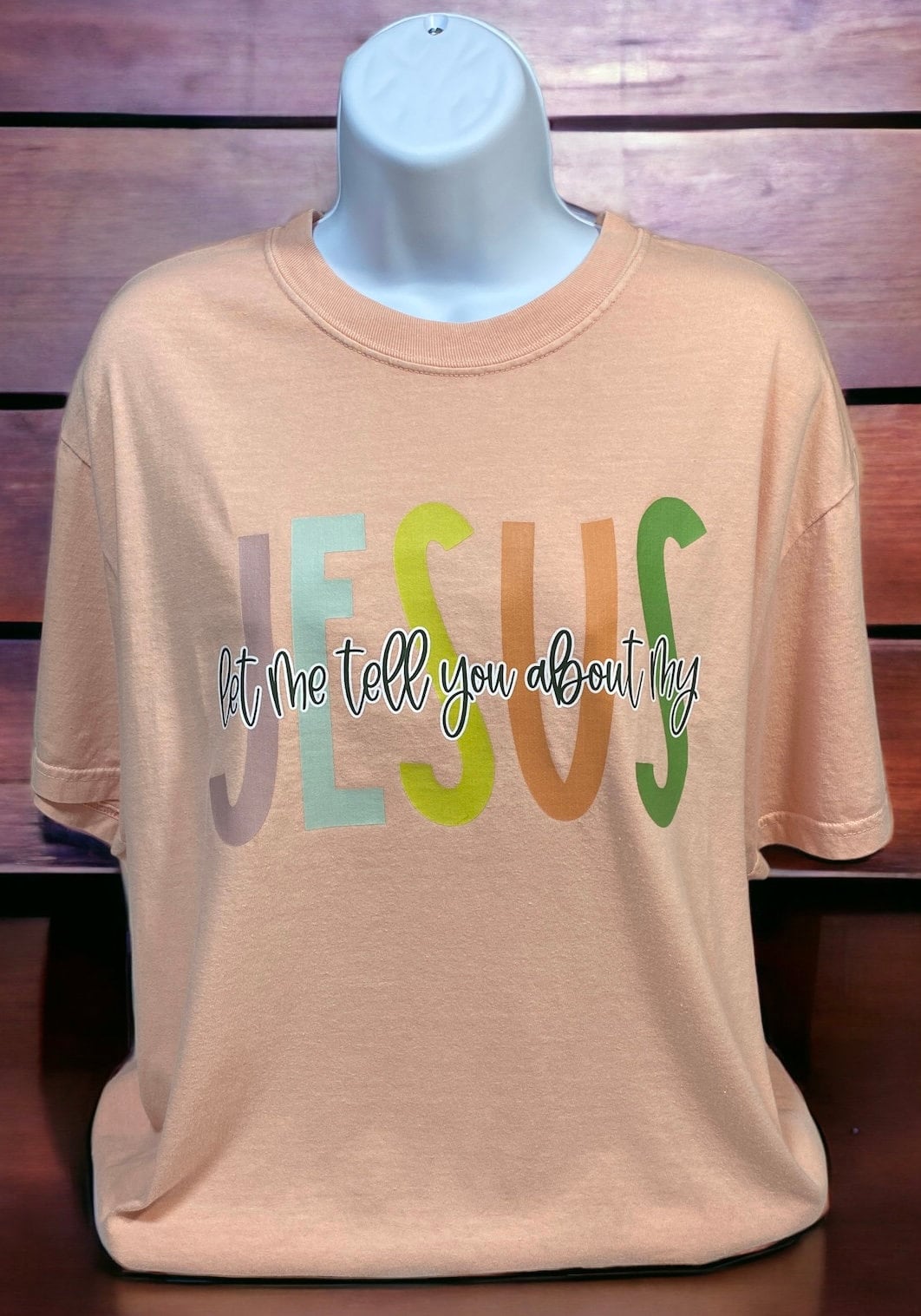 Comfort Colors Jesus Graphic T-shirt, Religious Faith Tee