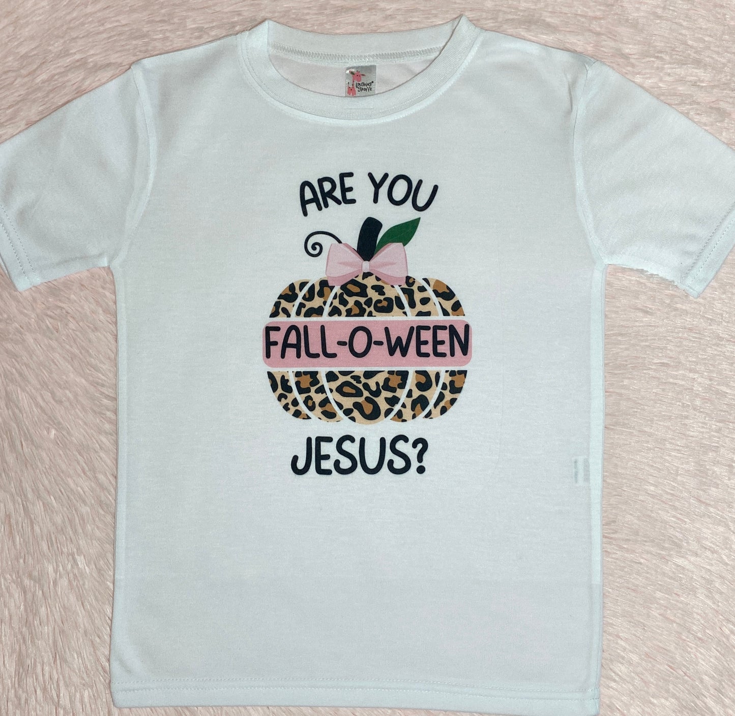 Are you Fall-0-ween Jesus? Christian Youth Shirt, Fall, Halloween, Religious, Cute