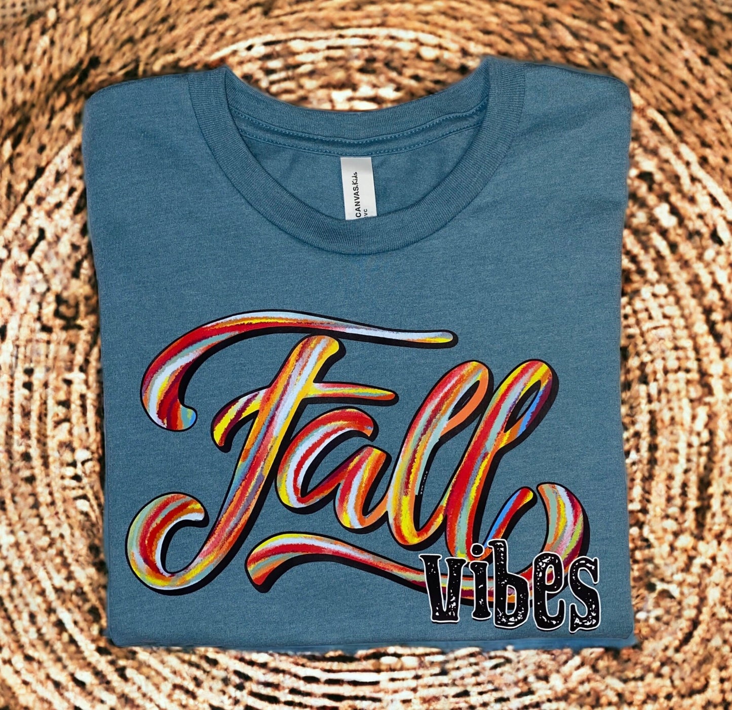 FALL VIBES kids shirt, Adorable fall design