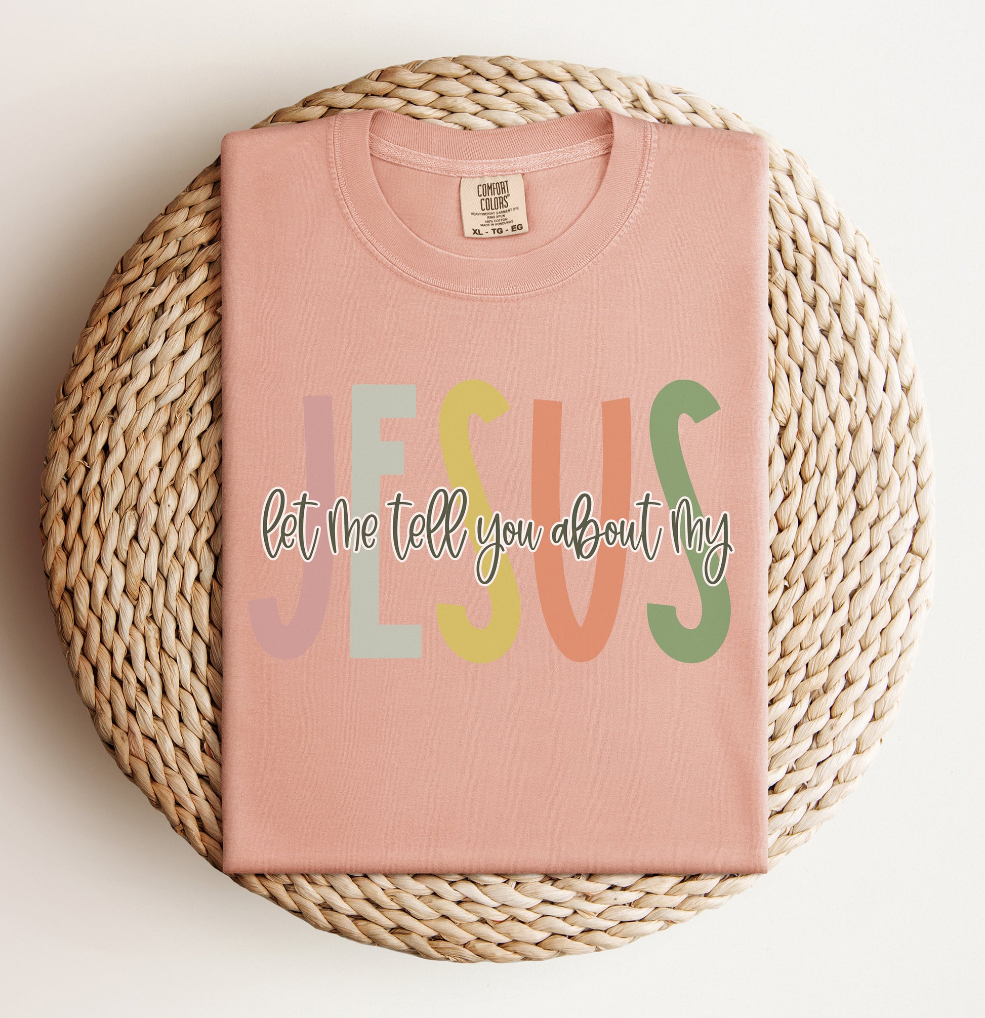 Let me tell you bout my JESUS! women's tshirt, religious tshirt, JESUS Faith