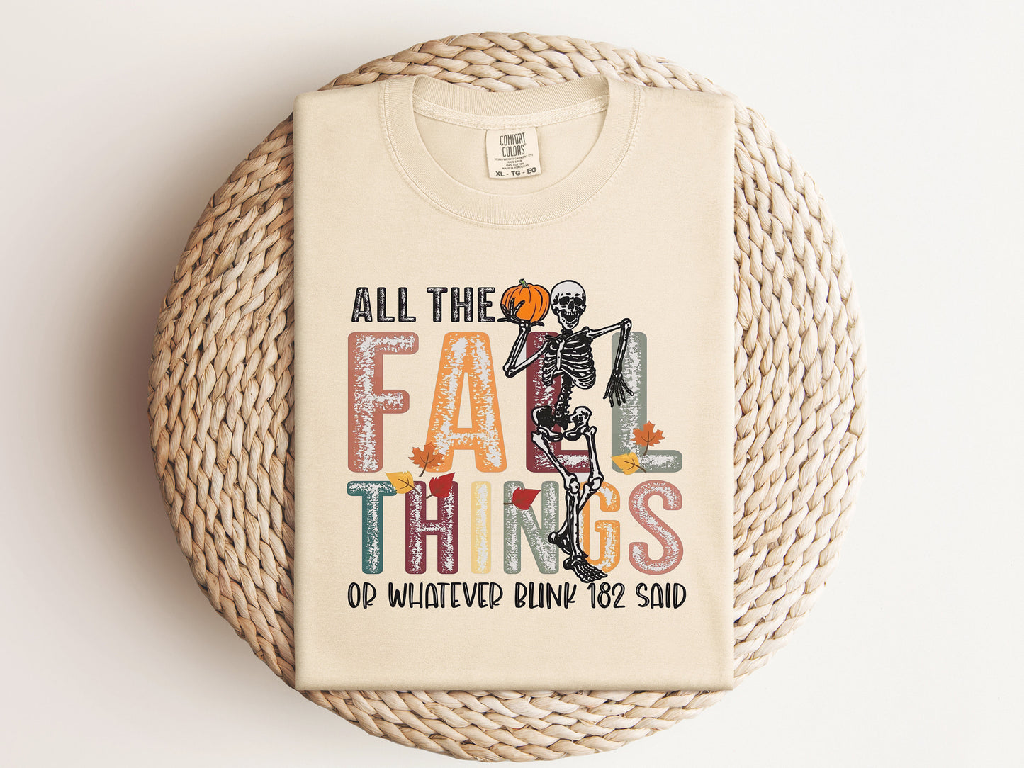 All The FALL Things Blink 182 Shirt, Women's T-shirt