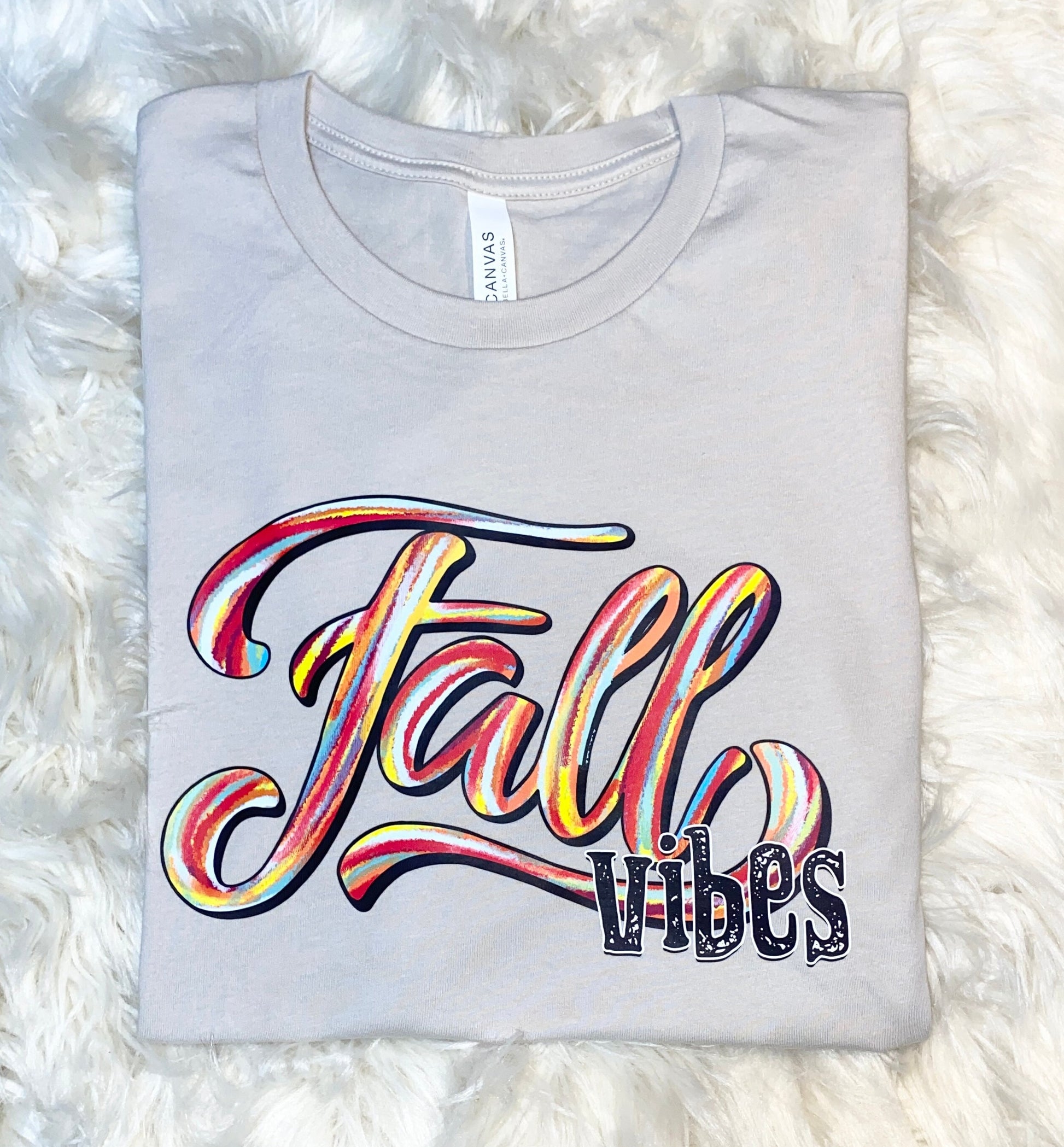 Bella Canvas, Women's tshirt, Fall shirt, vintage, retro, bright